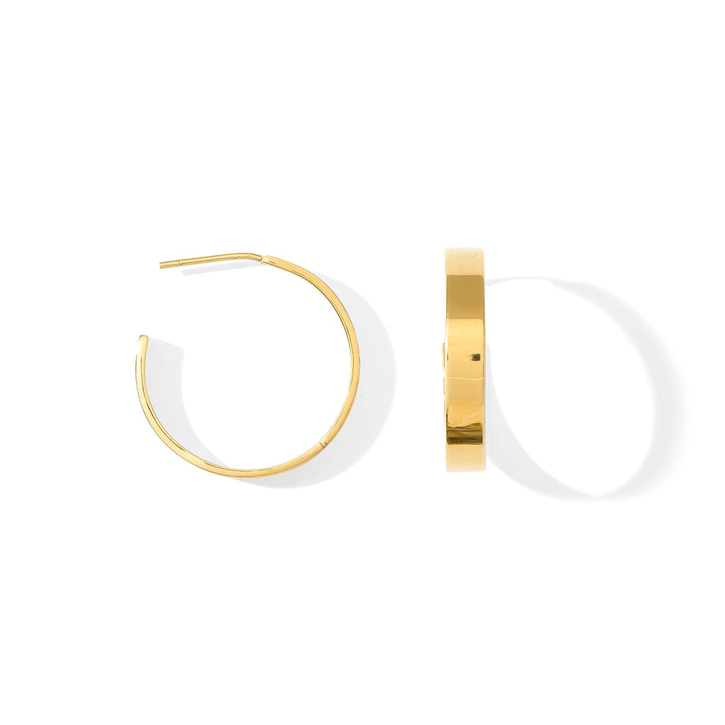 PENDIENTES MAYUR BAÑADOS EN ORO